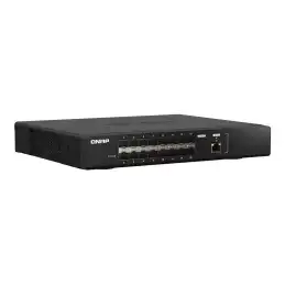 QNAP - Commutateur - Géré - 16 x 25 Gigabit SFP28 + 1 x 10 Gigabit Ethernet - Montable sur rack (QSW-M5216-1T)_5